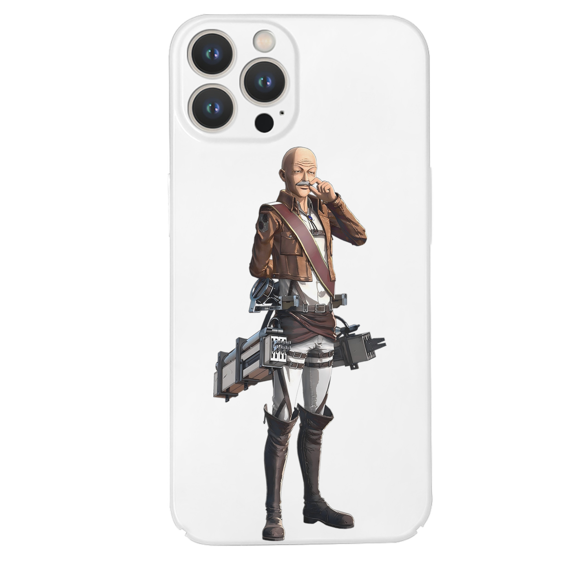 （画像用） 進撃の巨人 ドット·ピクシス Attack on Titan Dot Pixis 【iPhone 14シリーズ対応】ハードケース